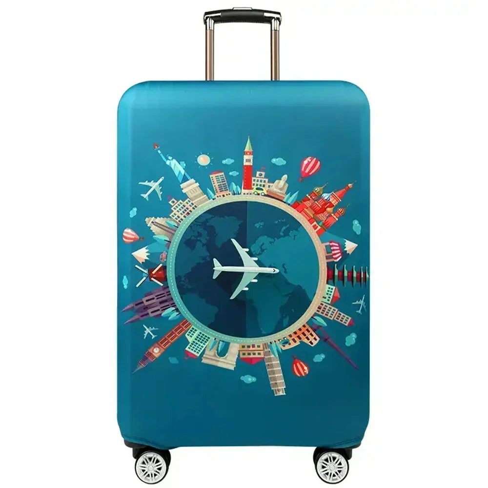 Luggage Covers Protector Travel Luggage Suitcase Protective Cover Stretch Dust Covers for Travel Accessories Luggage Supplies