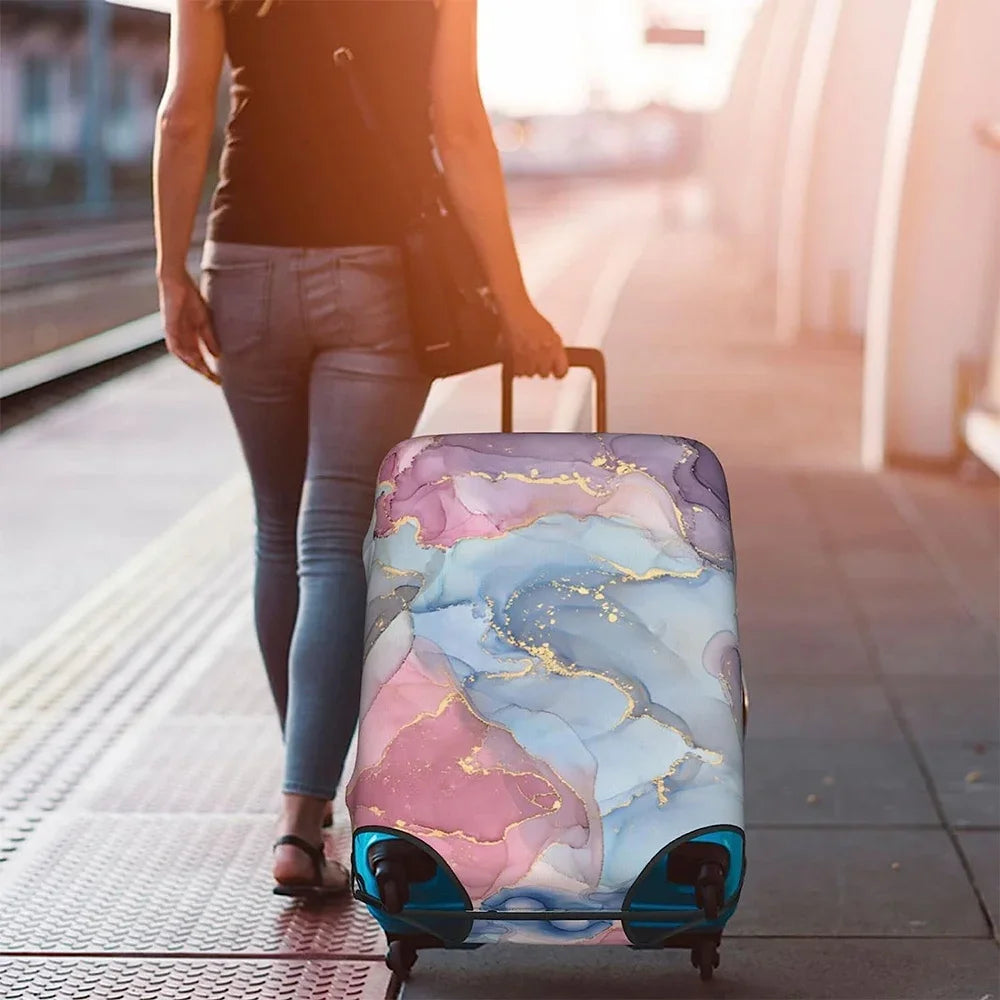 Luggage Covers Protector Travel Luggage Suitcase Protective Cover Stretch Dust Covers for Travel Accessories Luggage Supplies