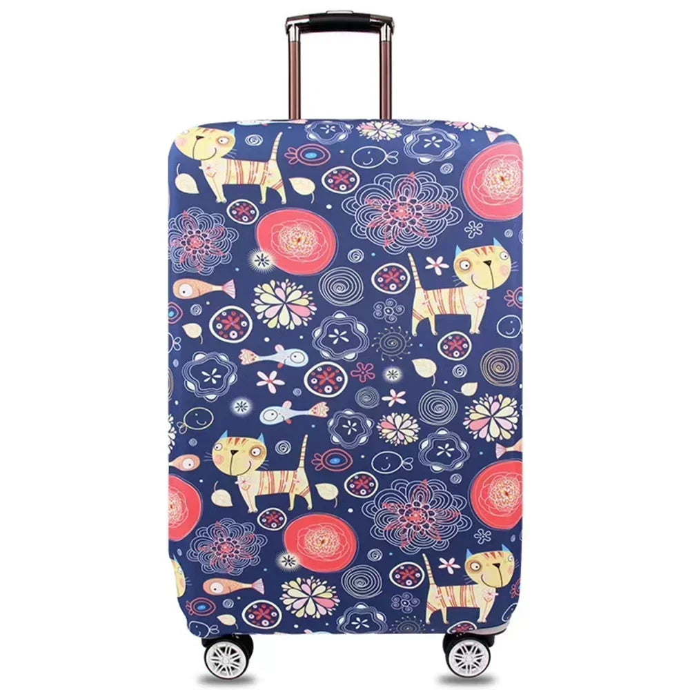 Luggage Covers Protector Travel Luggage Suitcase Protective Cover Stretch Dust Covers for Travel Accessories Luggage Supplies