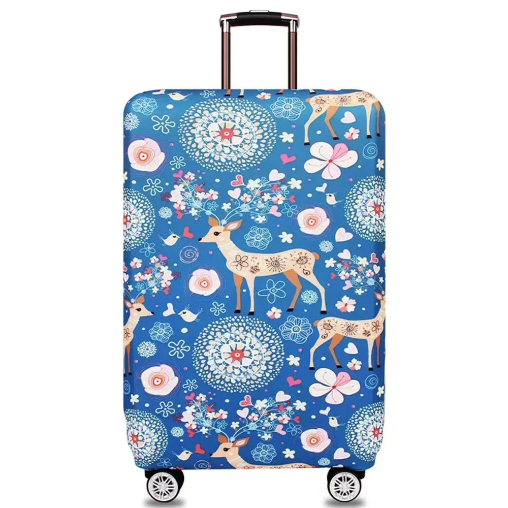 Luggage Covers Protector Travel Luggage Suitcase Protective Cover Stretch Dust Covers for Travel Accessories Luggage Supplies