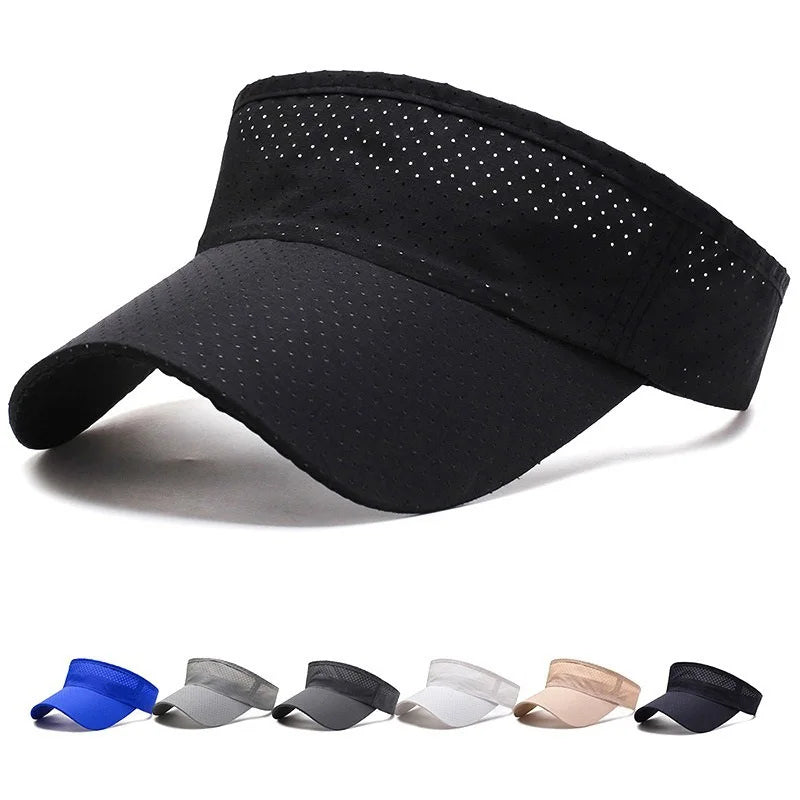 New Men's Summer Hats Jockey Visor Long Trucker Cap Womens Hats Designer Hats Short Brim Hat Flat Visor Baseball Cap YSM03